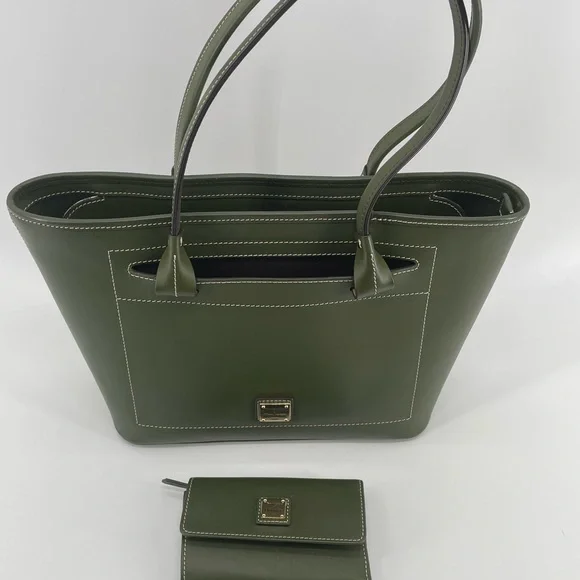 Dooney & Bourke Beacon Slip Tote and Matching Wallet - Picture 9 of 16